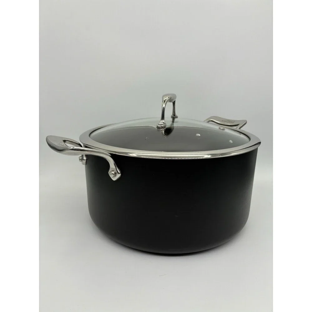 All-Clad Hard-Anodized Nonstick 7Qt/6.6L Soup Pot with Lid All Clad Metalcrafted